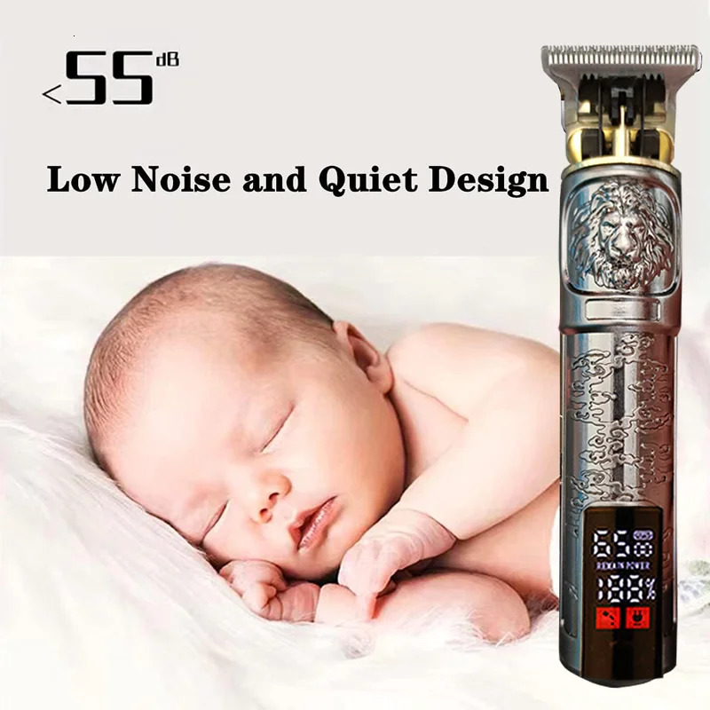In Hair Cutting Machine Clipper for Men Barber Shop Trimmer for Men Mower Mens Electric Shaver Haircut Beard Trimmer 251230 - view 6