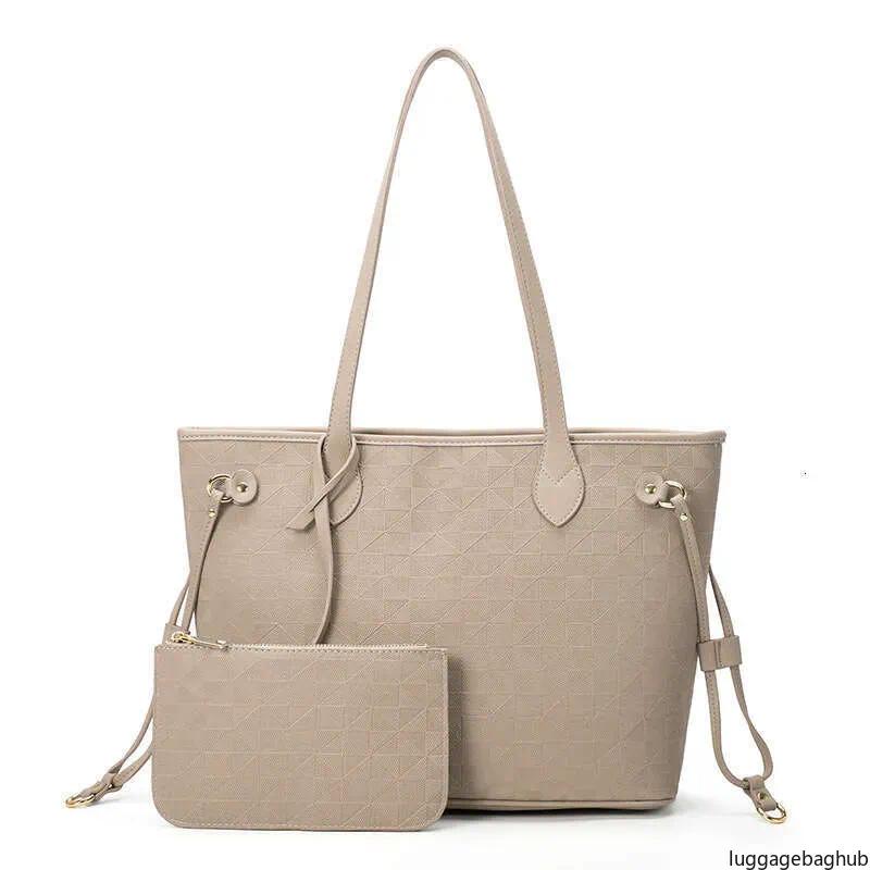 Women Fashionable Capacity Two Piece Handbag Commuter Shoulder Bags Underarm Large Bag designer bags for women highest quality