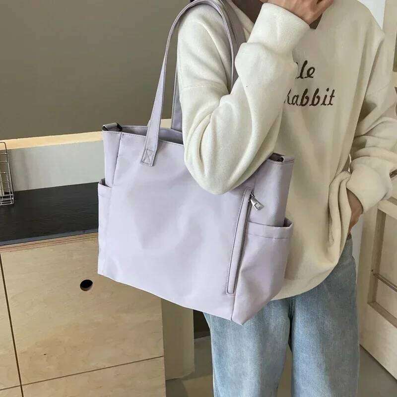 Quality Solid Color High Capacity Nylon Zipper Crossbody New Women's Shoulder Bags On Sale 2026 Brand Simplicity