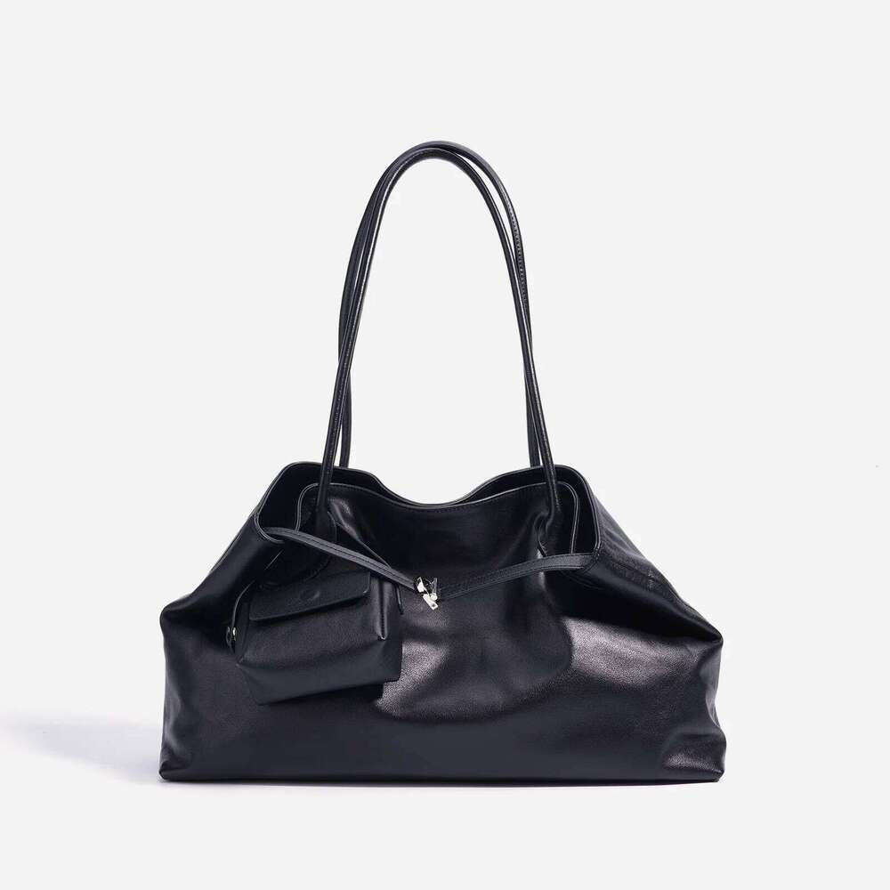 Genuine Leather TOT New Niche Design Top Layer Cowhide Large Capacity Handbag Fashion Ladies Underarm Shoulder Bag Suotong1222