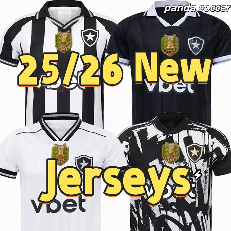 Botafogo Jerseys 2025 ALEX TELLES SAVARINO Botafogo football shirts 25 26 ARTUR M.NASCIMENTO MATHEUS MARTINS MARLON FREITAS Botafogo Soccer Jerseys