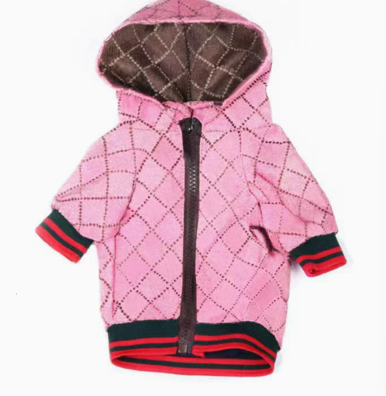 2026 New Classic Designer Hoodies Dogs, Luxury Dog Zipper Design, Easy On, Off Coats, Winter Puppy Clothes, Warm Pet Jackets For Small Medium Large Do