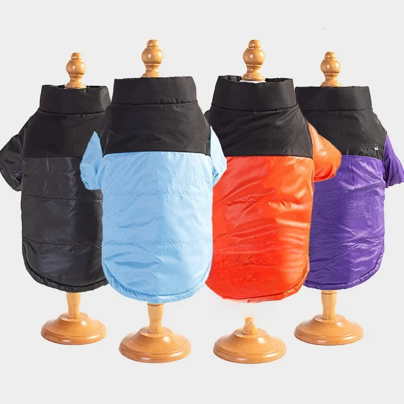 2026 New Trendy Brand Pet Cotton Coat Winter Plus Velvet Thickened Polar Fleece Dog Clothes Designer Cat Warm Clothing Free Shipping