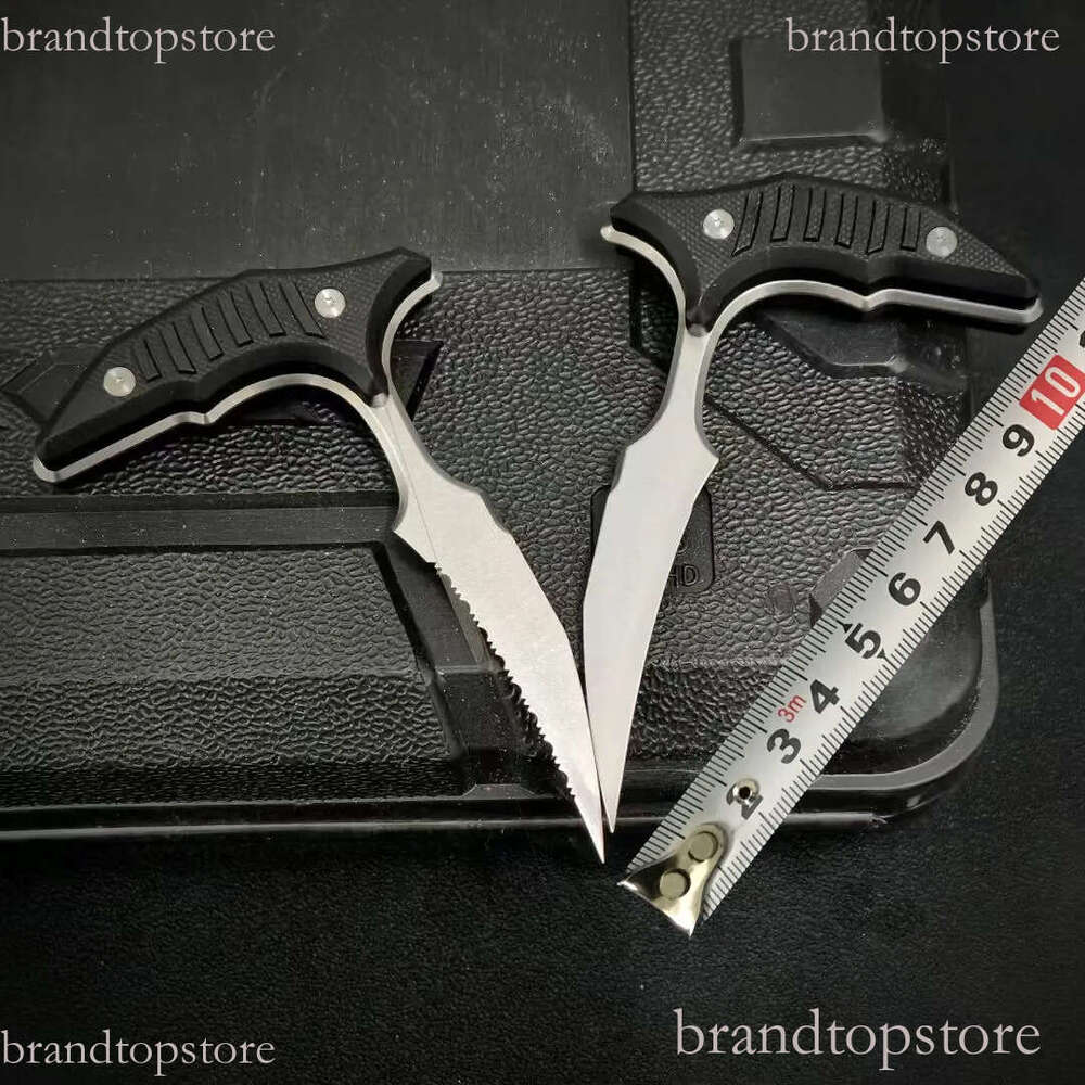 3Models Claw karambit Borka Fixed blade Knife 2.44'' D2 Blade, G10 Handles