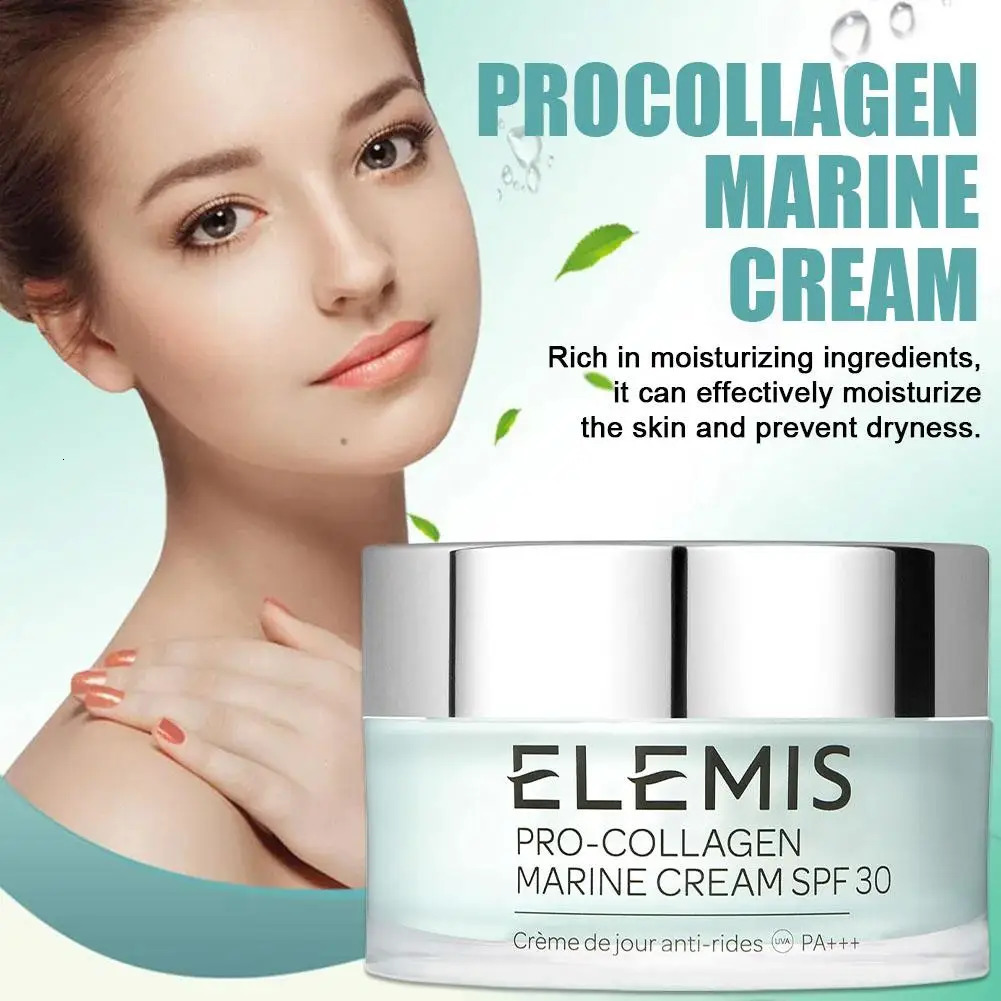 Collagen Moisturizing Nourishing Cream Lightweight Non Greasy Texture Fast Absorption Brightens Reduces Puffiness 251222