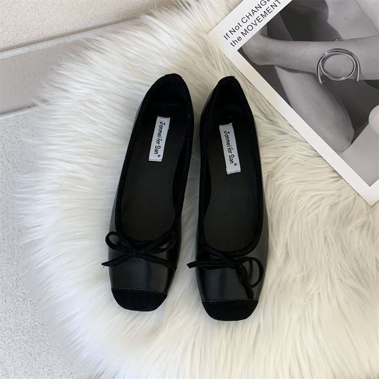 Ddmysports Flat Gentle Evening French Style Little Red Single Women S Spring Autumn Summer Soft Sole Silver Ballet Shoes Outdoor Shoes