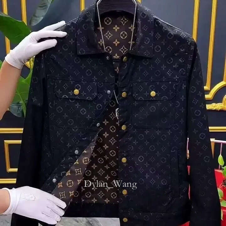 LVS Men's Denim Jacket with Fur Collar shirts Winter Coat Hooded Outwear, Windbreaker - Asian Size S-3XL 6f