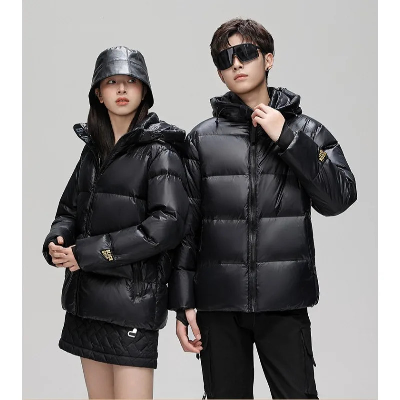 FGKKS Men Winter Down Jacket Classic Outdoor High Tech Couple Hooded Outwear Women Duck Parka Feather 251225