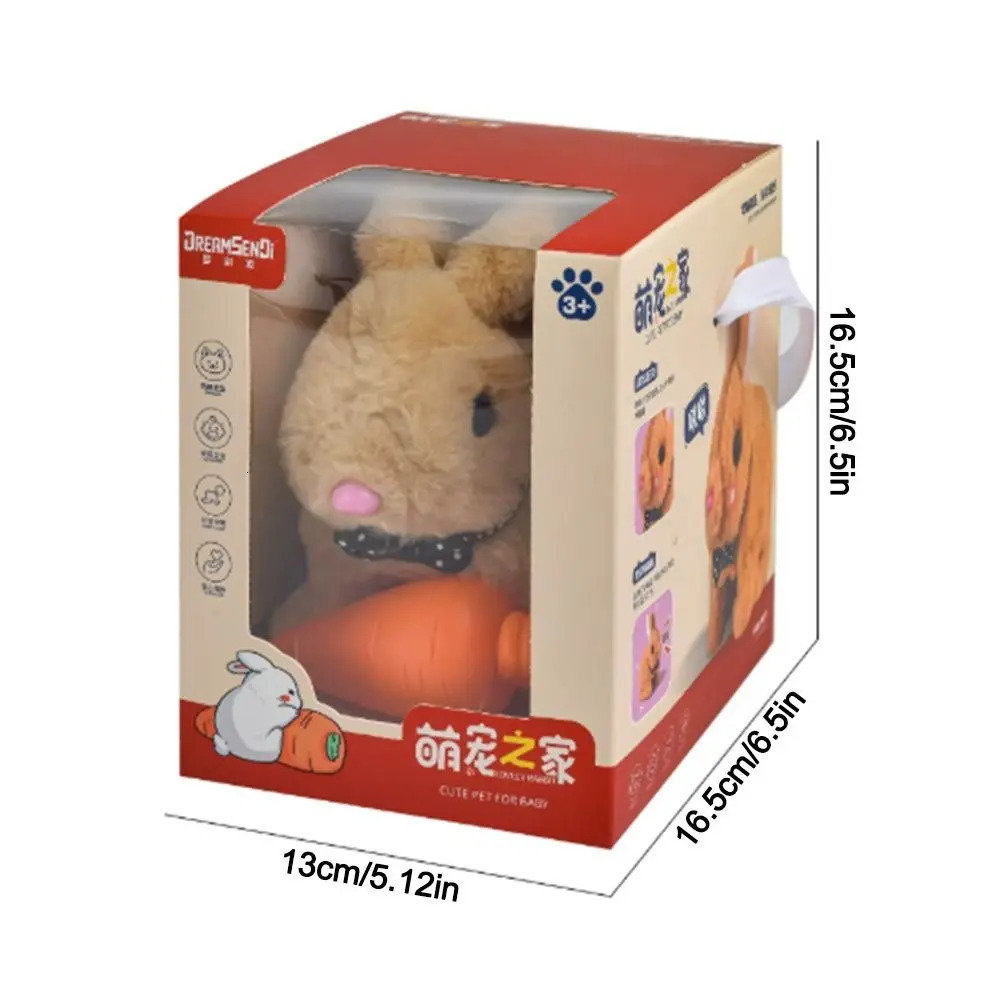 Fashion Plush My Realistic Robot Puppy Interactive Walking Simulated Puppy Tail Wagging Barking Walking Dog Toy for Chilren 251231 - view 7