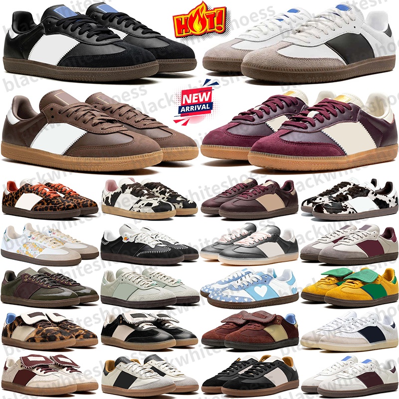 Free Shipping Designer sneakers shoes sambaswomen chaussure for mens womens black men trainers scarpe Plate-forme casual luxury fashion