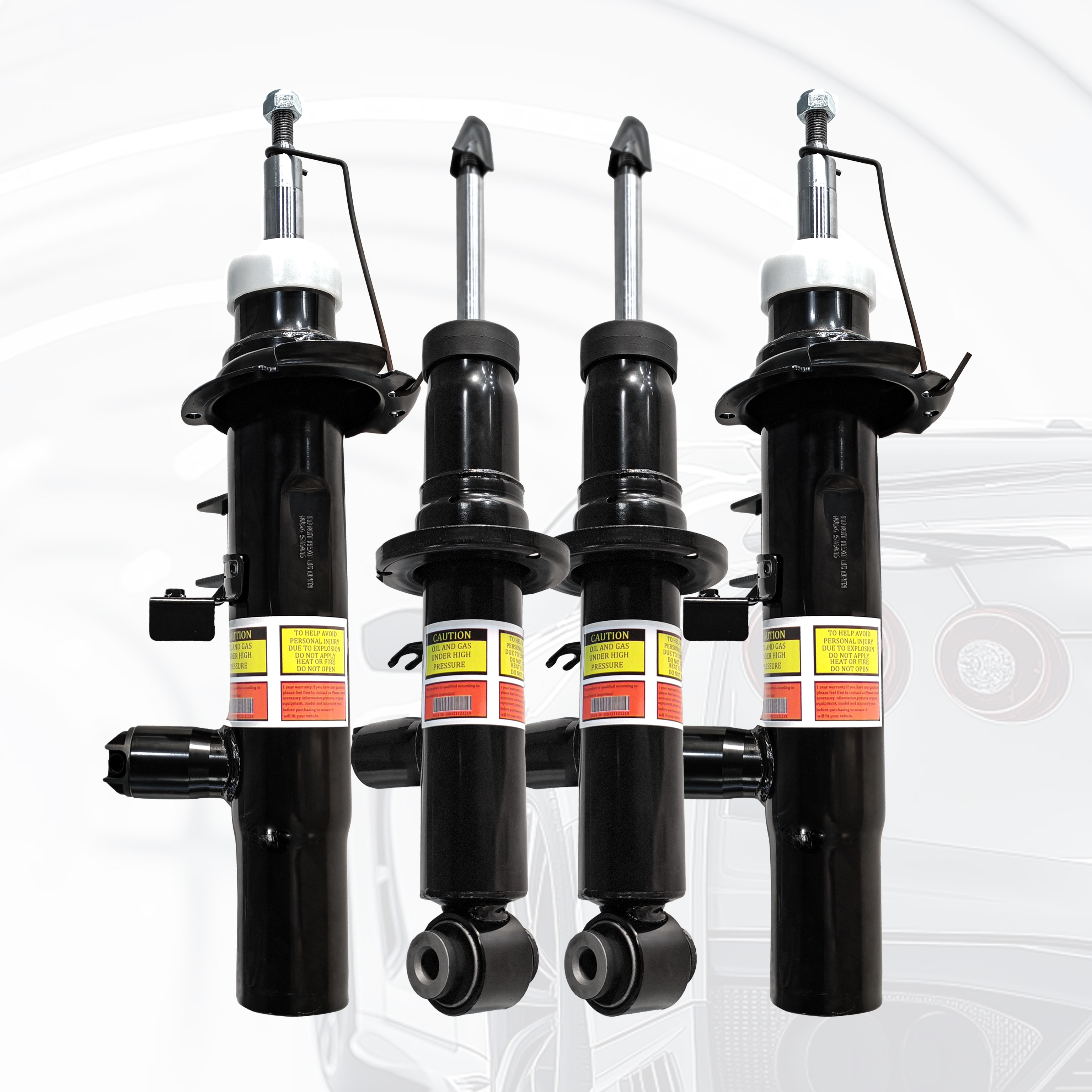 Front Rear 4pcs Shock Absorber With Electric for BMW X3 F25 2011-18 37116797025 37116797026 37126799911