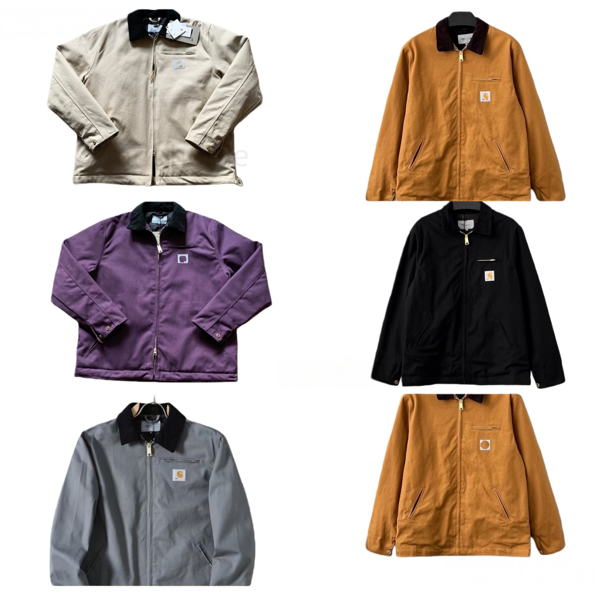 Designer men's warm jacket Outerwear Fall/Winter Couple's Detroit Heavyweight Lapel Interstellar Workwear Jacket