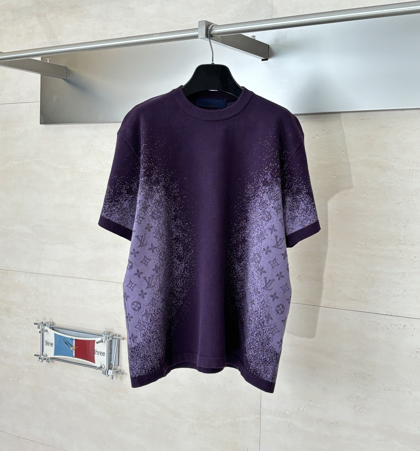 Men's Plus Tees & Polos letter knitted sweater in autumn / winter knitting machine e Custom detail crew neck cotton 23d02