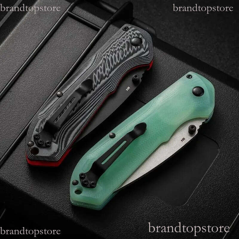 2Models 560 Freek Axis Folding Knife 3.54 Black Cerakoted CPM-M4 Plain Blade, G10 Handles - 560BK-1