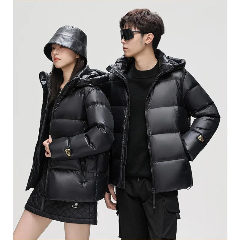 FGKKS Men Winter Down Jacket Classic Outdoor High Tech Couple Hooded Outwear Women Duck Parka Feather 251225