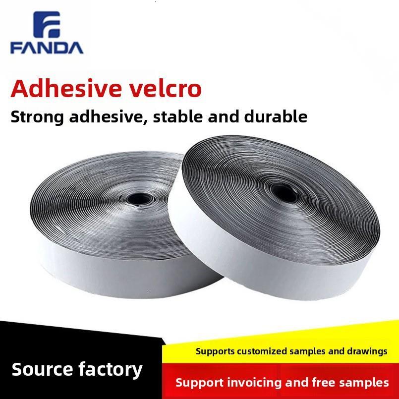 Strong Adhesive Tape No Trace Hot Melt Glue Fixing Door Curtain Car Sofa Non-Slip Mat Sticky Hook and Loop Fastener