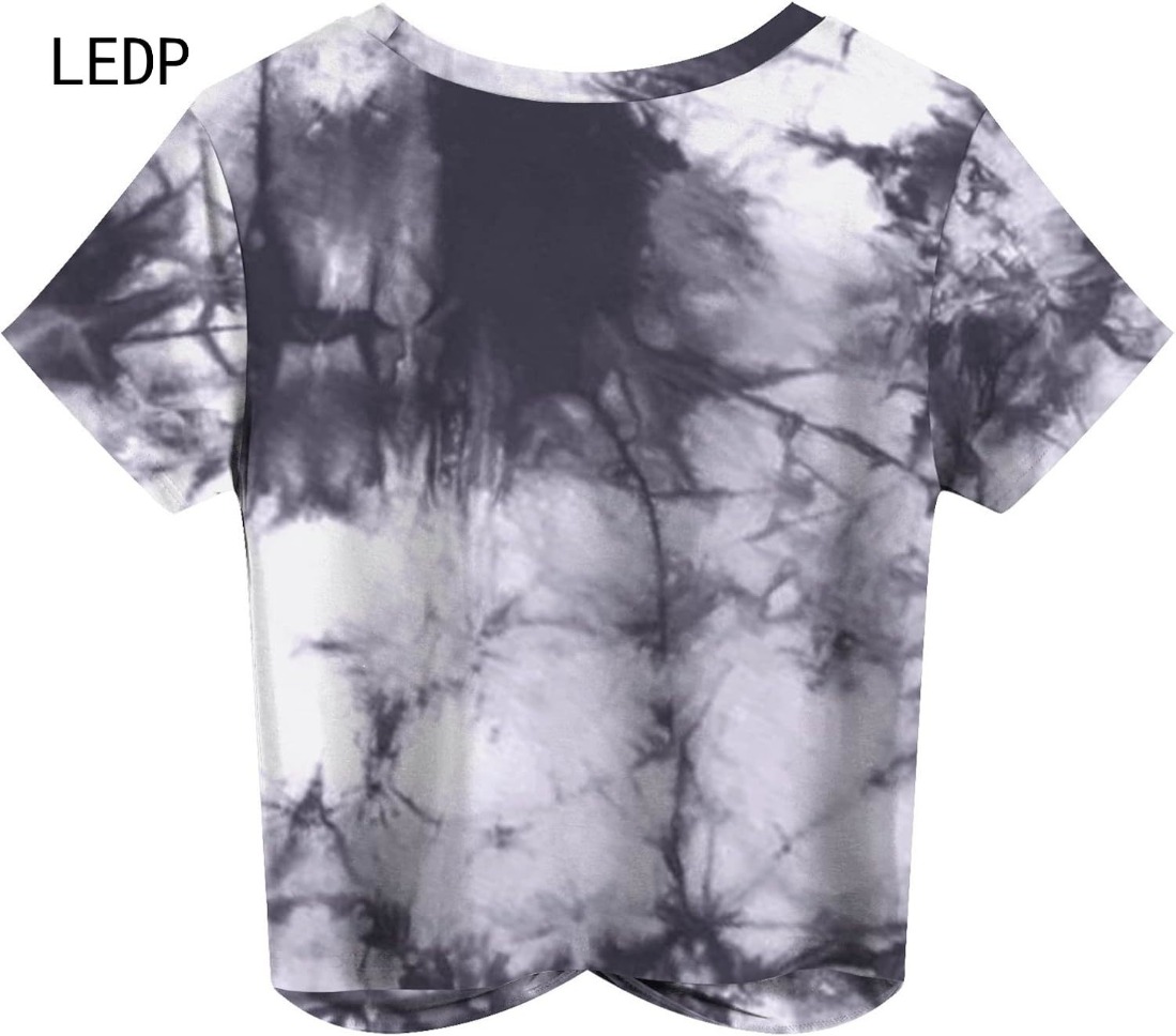 248535 Quantum Error Correction Ice Hemp Shirt Large Women's Surface Texture Breathable Future Computing Art Short Sleeve
