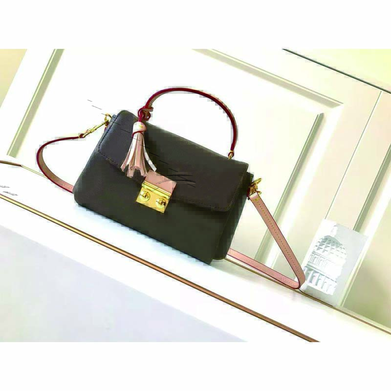 Fashion Top Handle Bags for Women's Handbag Purses With Lock