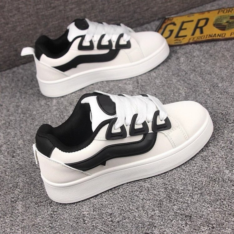 Ddmysports Foreign Trade Thick Soled Sneakers Casual Women S Loafers Spring New Lightweight Comfortable Student Versatile Trendy Shoes Outdoor Shoes