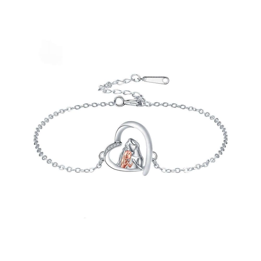 S925 Sterling Silver Curved Foot Chain for Women Cute Animal Walking Cat Design Simple Personality Collarbone Bracelet