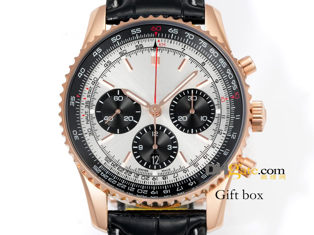 Top quality 2025 BLS Chronograph mens Watch AAAAA SUPERCLONE AB0138211B1P1 Automatic Mechanical Watch Designers 43Mm Luxury Women Watches ZAVJ