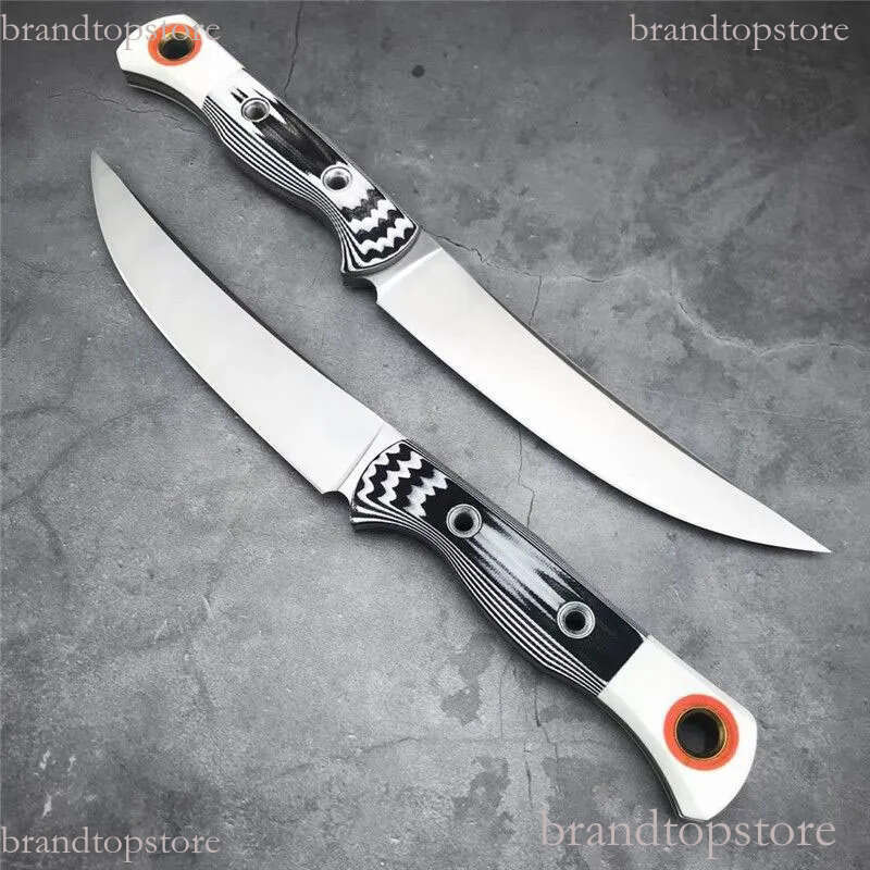 Hunt Meatcrafter 15500-1 Fixed Blade Knife S45VN Satin Blades Full Tang G10 Handle Outdoor Camp Survival Knives 15500 15006 With Kydex-15500OR-2