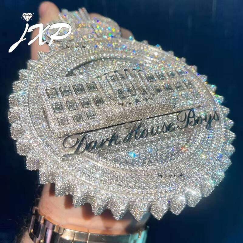 Manufacturer Long Stick Bread Hip Hop Jewelry VVS Moissanite Pendant