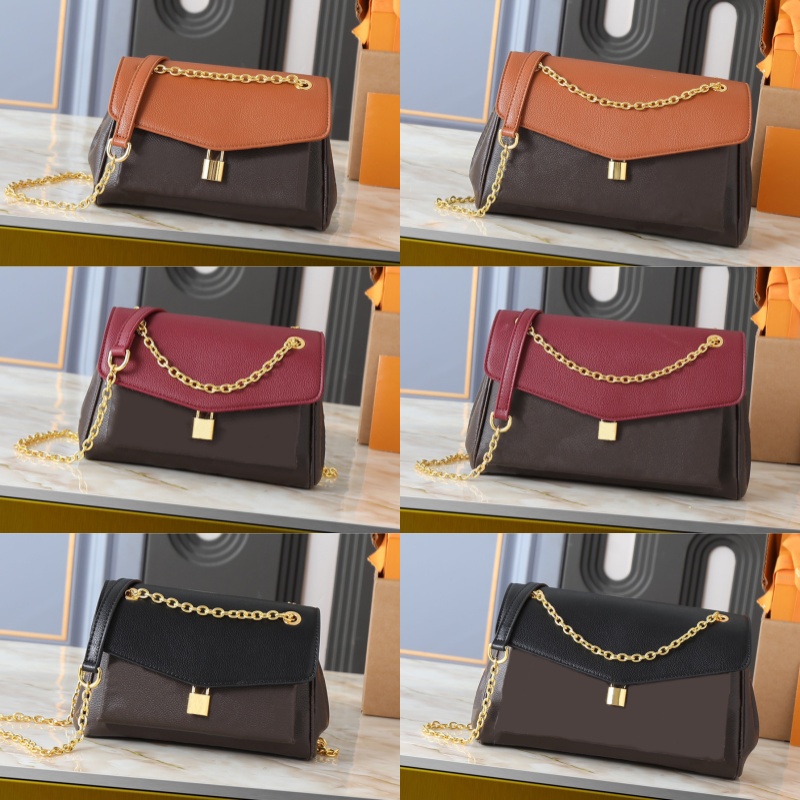 Designe Saint Germain BB PM Bag Luxury Chain Bag Ladies Fashion Casual Shoulder Bag Crossbody Purse Cowhide Leather Totes Handbag M26398 M27067 M26285 M27065