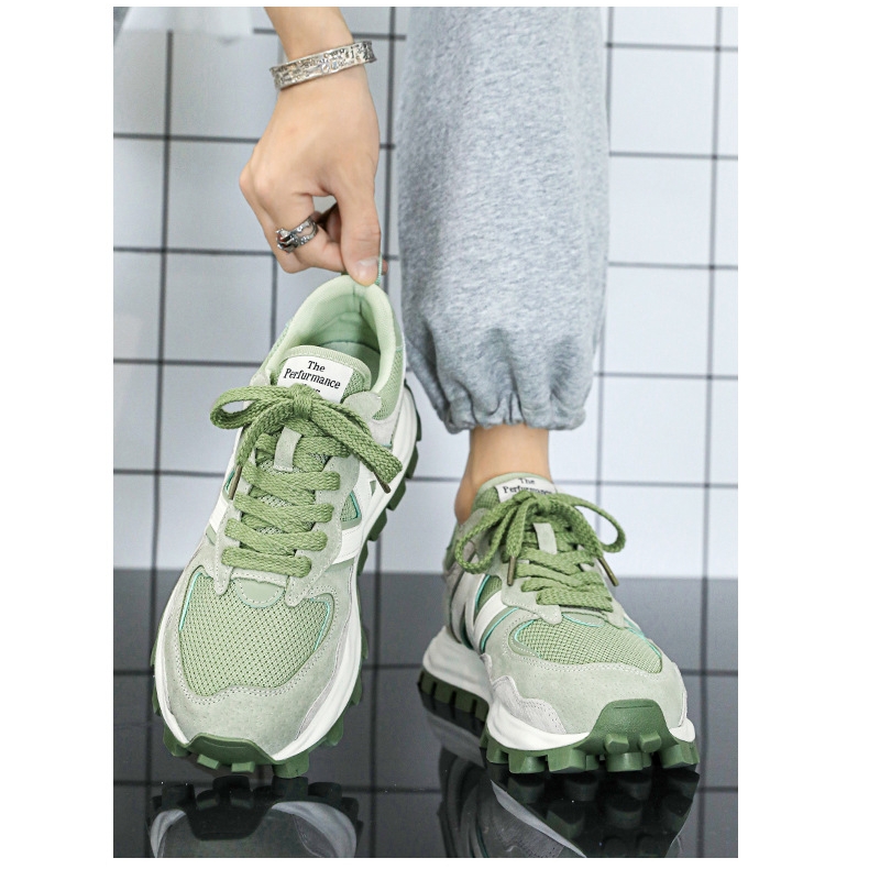 New fashion sneakers The Perfurmance Green khaki gray sport running shoes breathable athleisure runners trainers men size 39-44