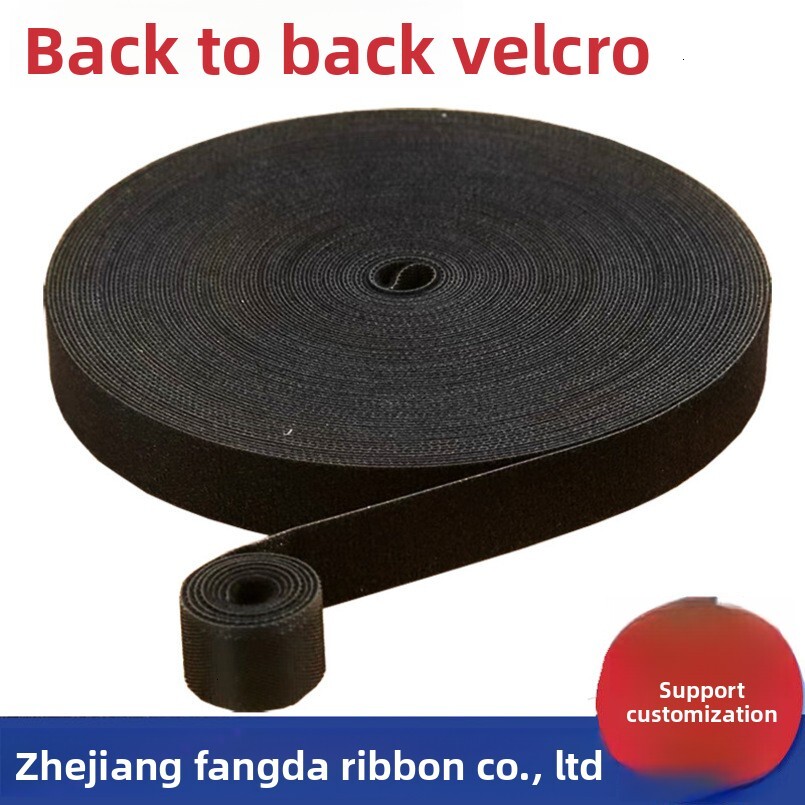 Back-to-Back Fastener with Rough Surface for Drone Electronic Wire Storage, Hook and Loop Magic Nylon Material Patch