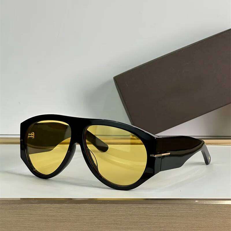 New Oversized Pilot Women Fashion Luxury Big Frame One Piece Gradient Sunglasses Retro Classic Thick Shades X260104