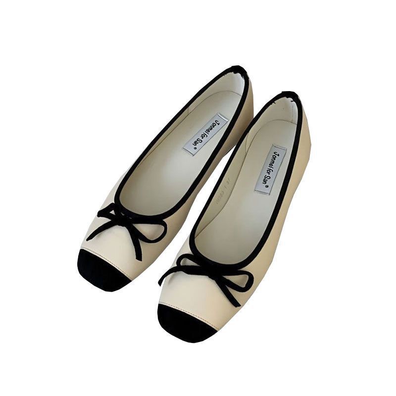 Ddmysports Flat Gentle Evening French Style Little Red Single Women S Spring Autumn Summer Soft Sole Silver Ballet Shoes Outdoor Shoes