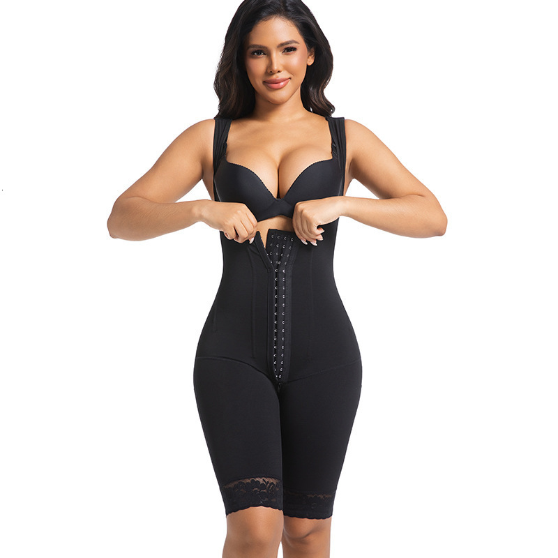 7 Steel Bone Support One-piece Body Shapewear Strengthening Tummy Control Corset for Women Faja 241112