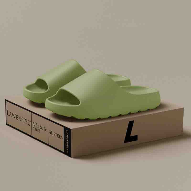 Free delivery Fashionable slippers wear-resistant thick-soled anti-slip and suitable for bathroom use