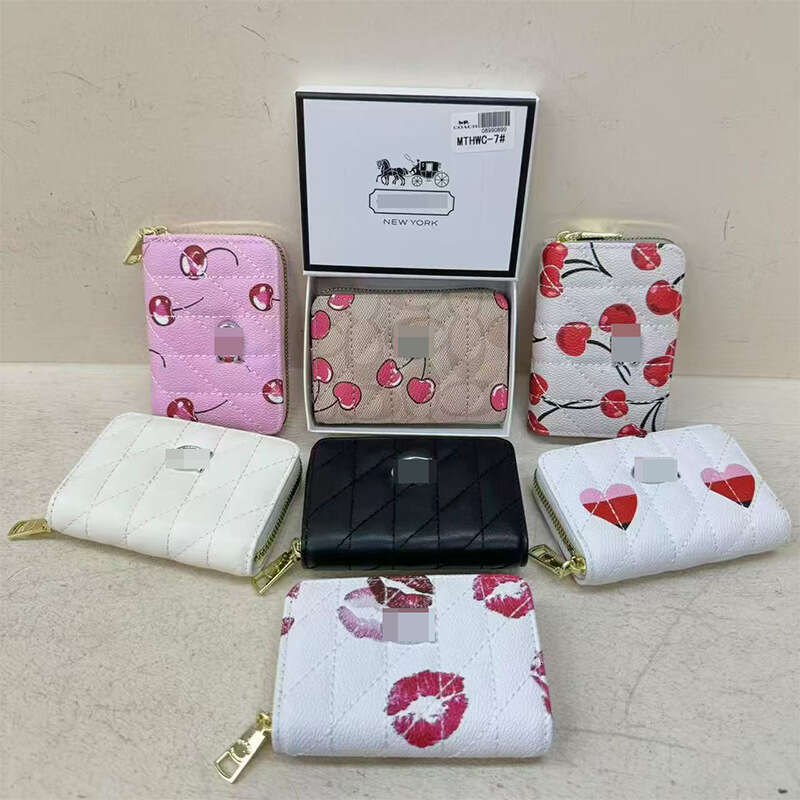 2026 Designer Shoulder Bag Tabby With Cherry Print Bags Luxury Handbag Tote Leather Baguette Emed Square Crossbody Fashion Satchel Bag