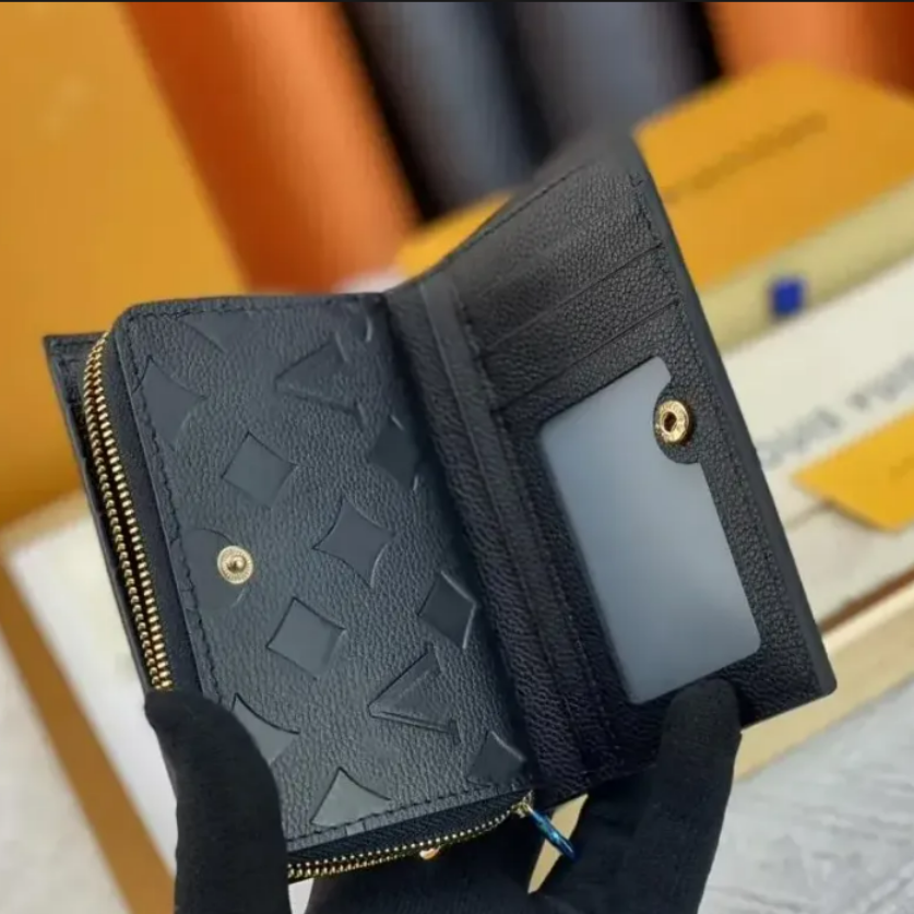 Designer wallet rosalie victorine Women coin purse card holder keychain purse Key CardHolder small wallets travel Clutch Bags louisities vittonn Wallet viitton