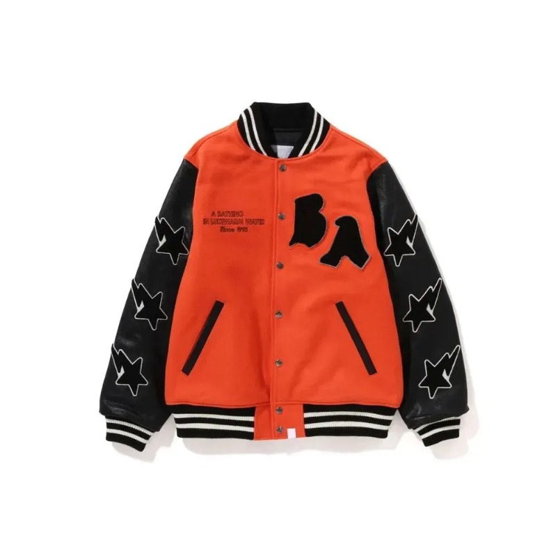 Designer Jacket hoodie sweatshirt Men coat Baseball Varsity Jacket Embroidered Reflective Coat Casual Size Letter Windbreaker White Autumn Winter Outerwear