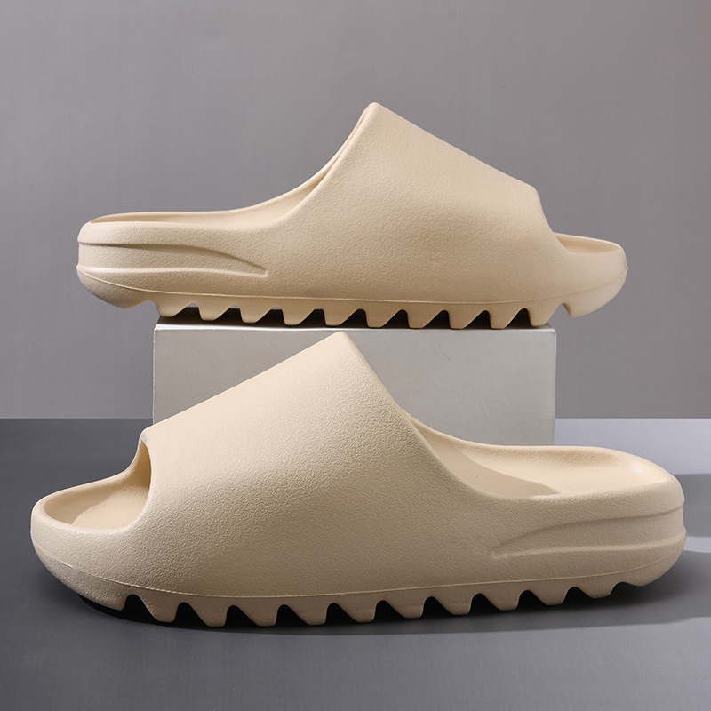 free shipping flat slippers for mens womens slippers beige green black brown orange yellow Fashionable and versatile home thick soled sandals