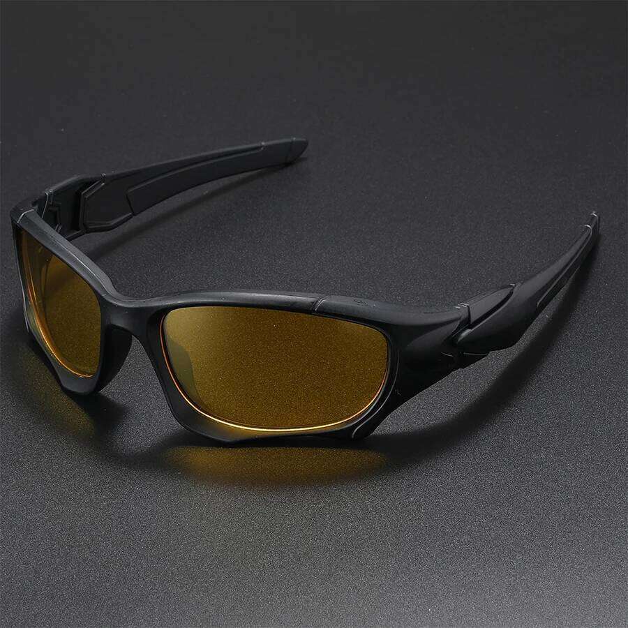 New Outdoor Sports Polarized Sunglasses Men Curve Cutting Frame Stress-Resistant Lens Shield Sun Glasses Wome Driving X260104