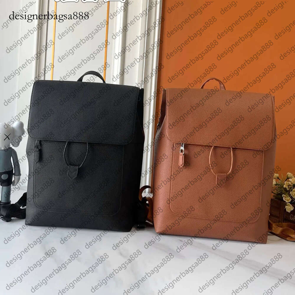 2026 TOP Fashion mens backpack Luxury designer elite backpack Weekend Travel bag Trendy Leather Double bag backpack Business office computer bag Laptop bag