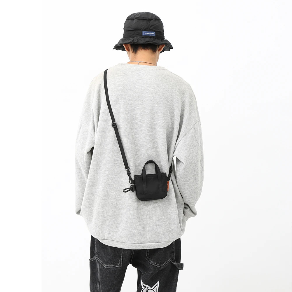 Unisex Shoulder Bags Female Fashion Solid Color Messenger Bags Women Casual Nylon Trending Tote Handbags 251230