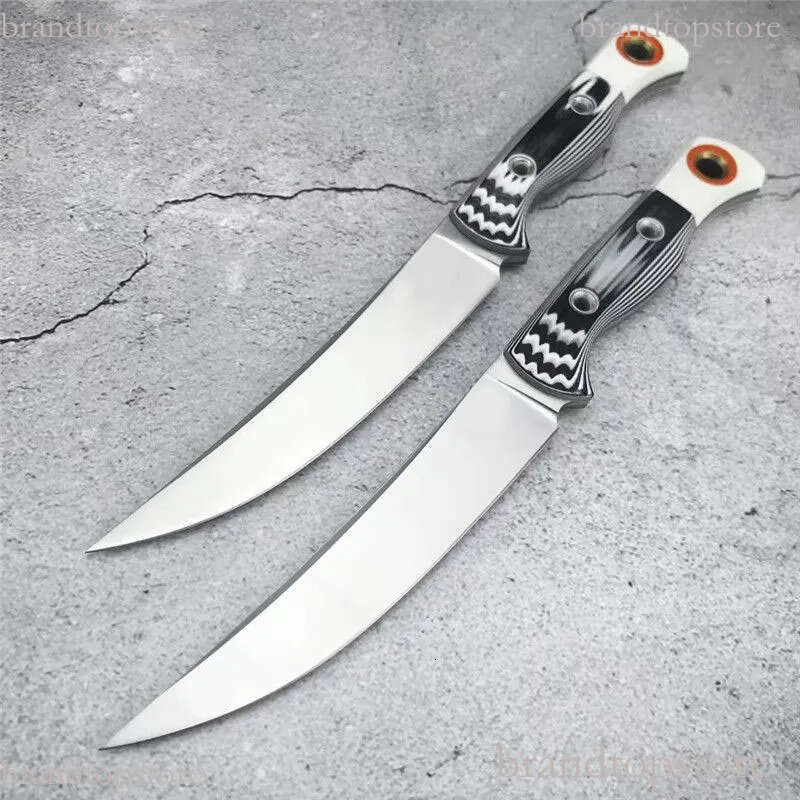 Hunt Meatcrafter 15500-1 Fixed Blade Knife S45VN Satin Blades Full Tang G10 Handle Outdoor Camp Survival Knives 15500 15006 With Kydex-15500OR-2