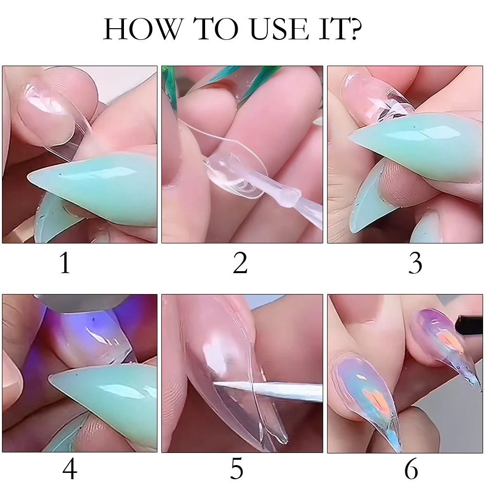 140pcs Mini 3d Cat Claw Dual Nail Form for Poly Gel Extension of 3D Eagle Claw Reusable Full Cover Molds Halloween Nail 251224