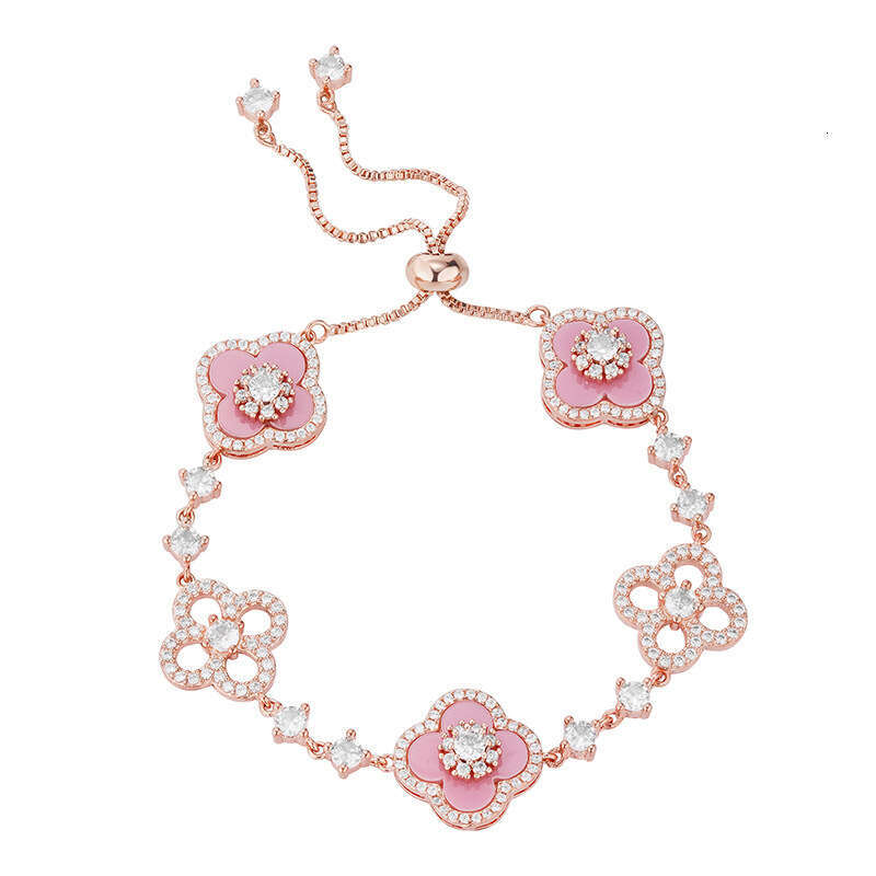 Floral Pattern Bracelet Designer Bracelet Glamorous Metal Accessories