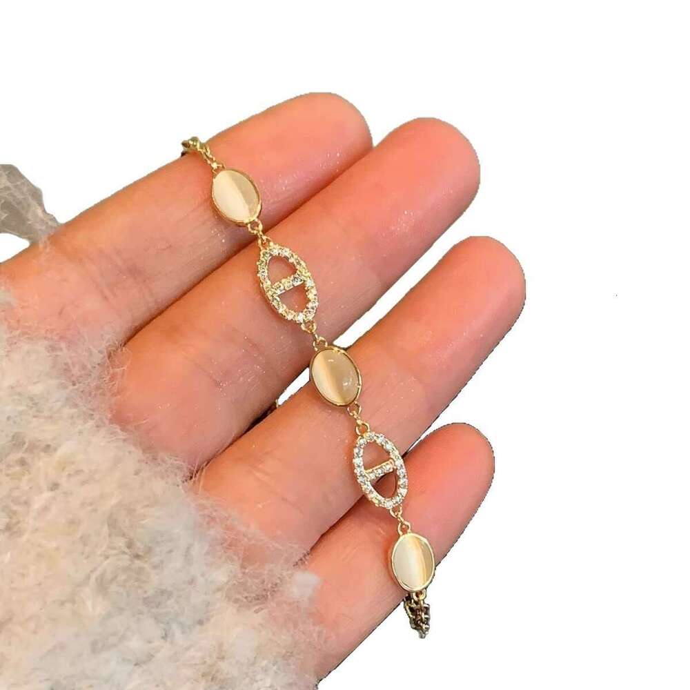 Cat's Eye Crystal Bracelet Bracelet Designer Luxury Fashion Bracelet European-Style Accessories