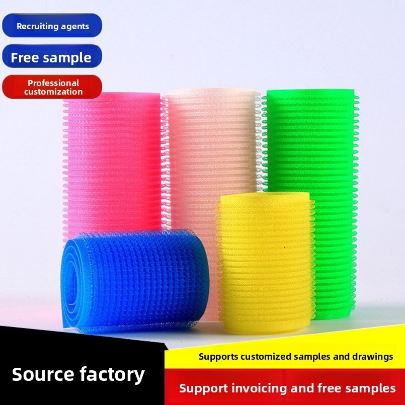Nylon Roll Tape for Women, Bangs Stickers, Beauty Seamless Hair Patch, Colorful Magic Tape, Adhesive Fastener