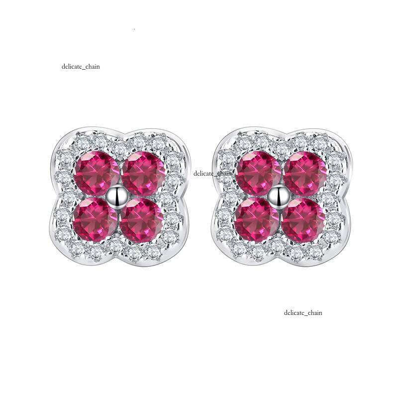 VVS Moissanite S925 Sterling Silver Fashion Classic Luxury High-end Jewelry Original Design Women's Earrings Wholesale