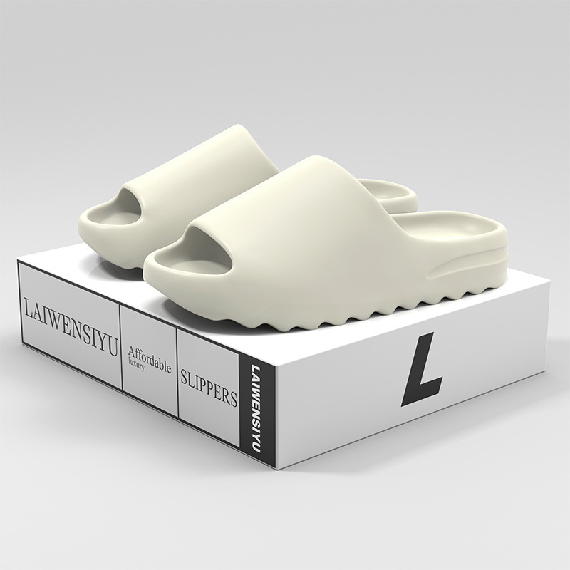 2026 Summer New Slippers for Men Thick-soled Anti-slip Wear-resistant Sandals for Women Home and Outdoor Beach Shoes