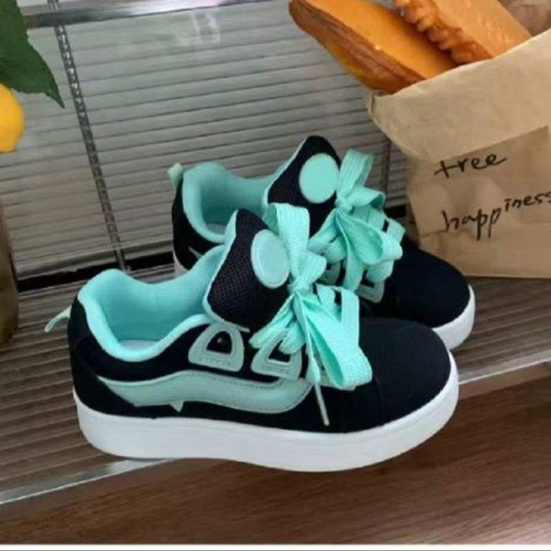 Ddmysports Foreign Trade Thick Soled Sneakers Casual Women S Loafers Spring New Lightweight Comfortable Student Versatile Trendy Shoes Outdoor Shoes