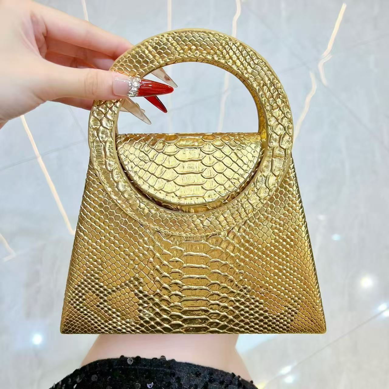 2025 New High-End Women'S Handbag Fashionable Shoulder Crossbody Bag Socialite Dinner Bag
